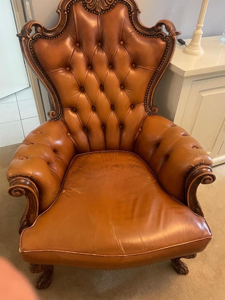 Barok stoel, Ophalen