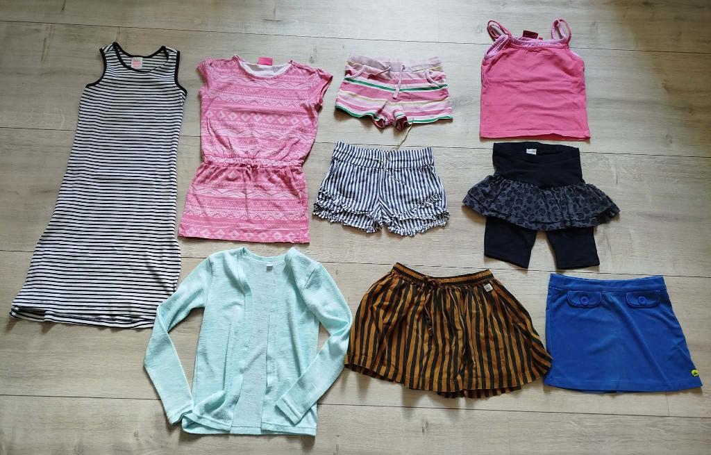 Bundel: set van zomerkleding maat 110-116., Ophalen of Verzenden, Gebruikt, Meisje, Setje
