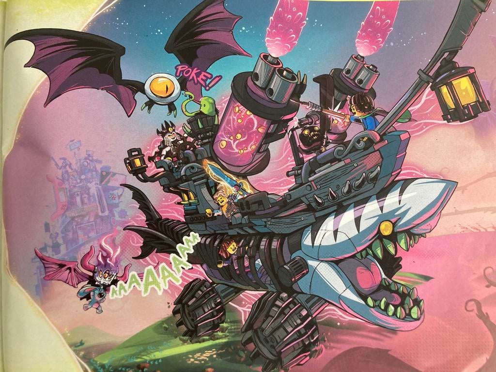 Lego Dreamzzz Nachtmerrie Haaienschip 71469, Ophalen of Verzenden, Zo goed als nieuw, Complete set, Lego