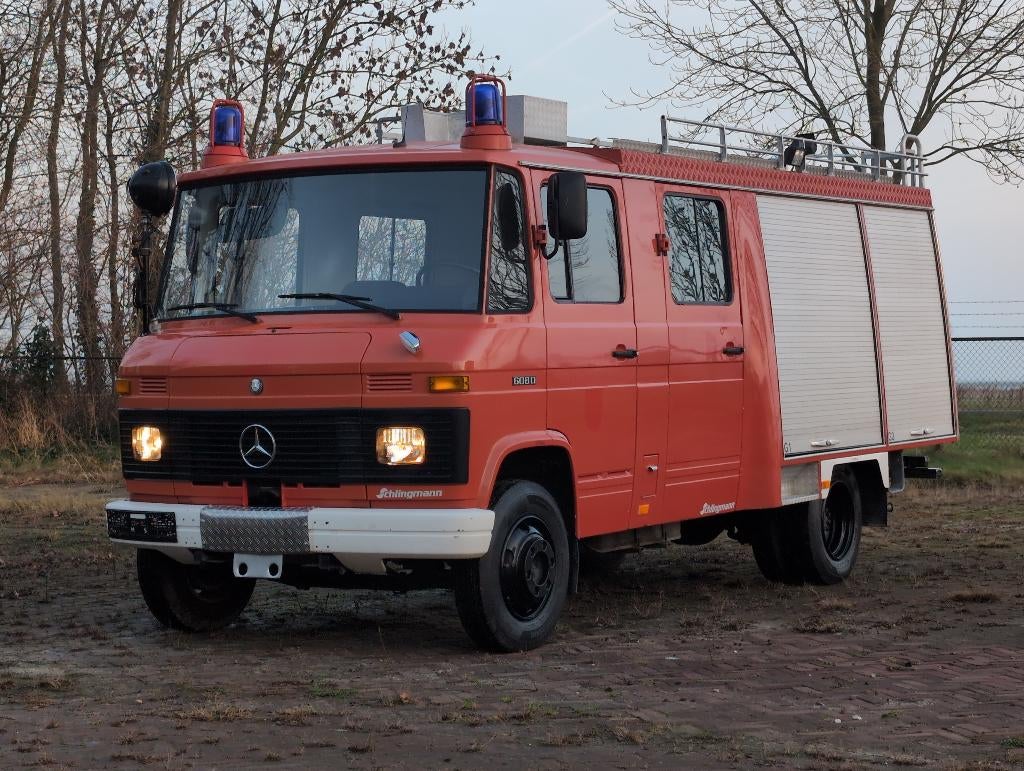 Mercedes 608D 1986 | 36.500km | Oldtimer | Camper/Foodtruck, Auto's, 3500 kg, 1500 kg, Particulier, 3758 cc