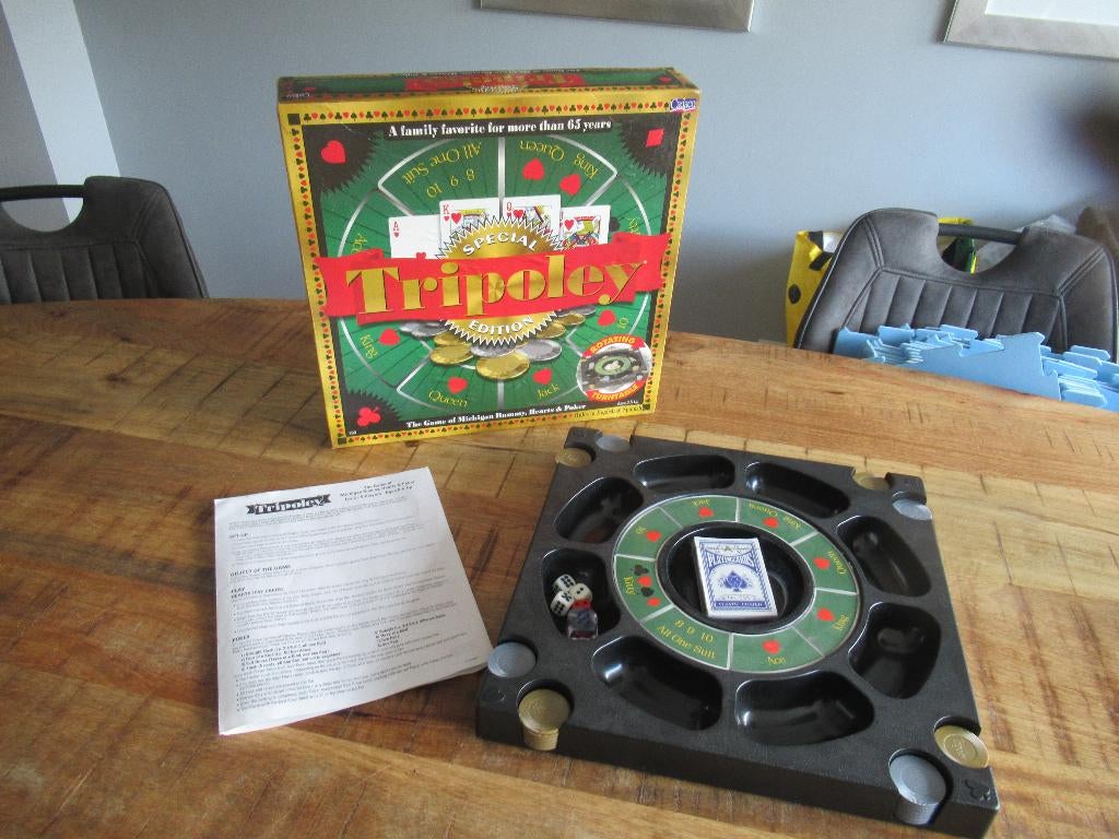 Als nieuw spel Tripoley special edition., Ophalen of Verzenden, Zo goed als nieuw
