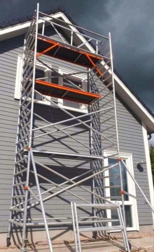 Rolsteiger huren? Werkhoogte 6.2m 8.2m steiger schilder