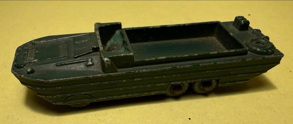 Matchbox Lesney DUKW Amfibievoertuig 55a - Vintage Speelgoed, Overige merken, Gebruikt, 1:50 of kleiner, Overige typen