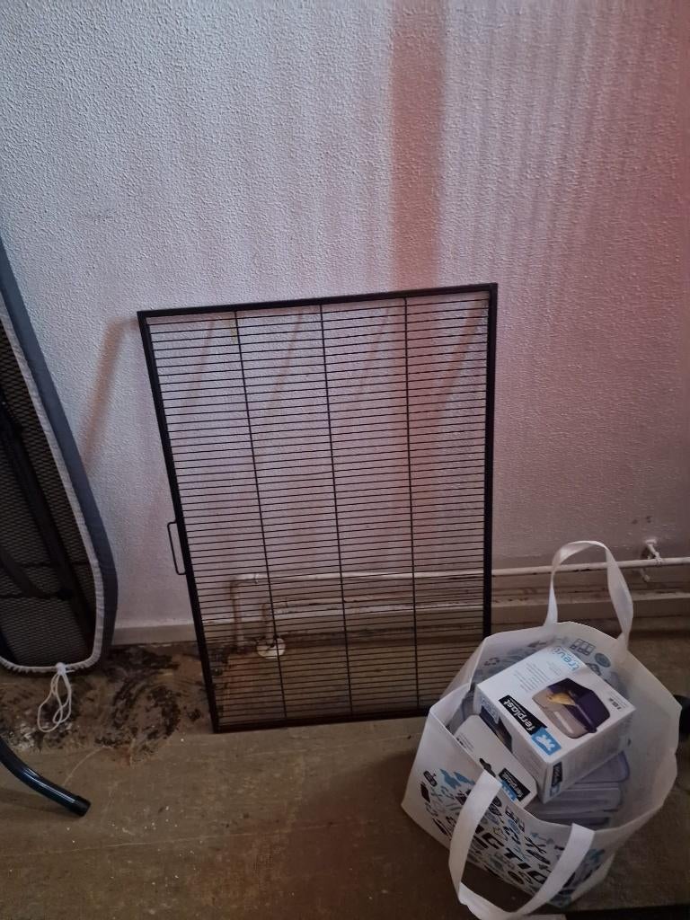 vogel kooi, Dieren en Toebehoren, Ophalen, Gebruikt, Aluminium, Vogelkooi