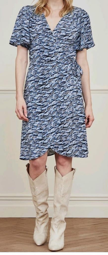 Fabienne Chapot Archana Butterfly jurk maat 38 *nieuw *, Maat 38/40 (M), Blauw, Nieuw, Ophalen of Verzenden