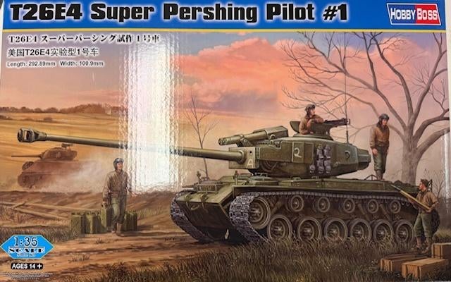 Coelianmodels, Hobby Boss 82426, T26E4 Pershing 1/35 € 32,99, Overige merken, Tank, 1:32 tot 1:50, Nieuw