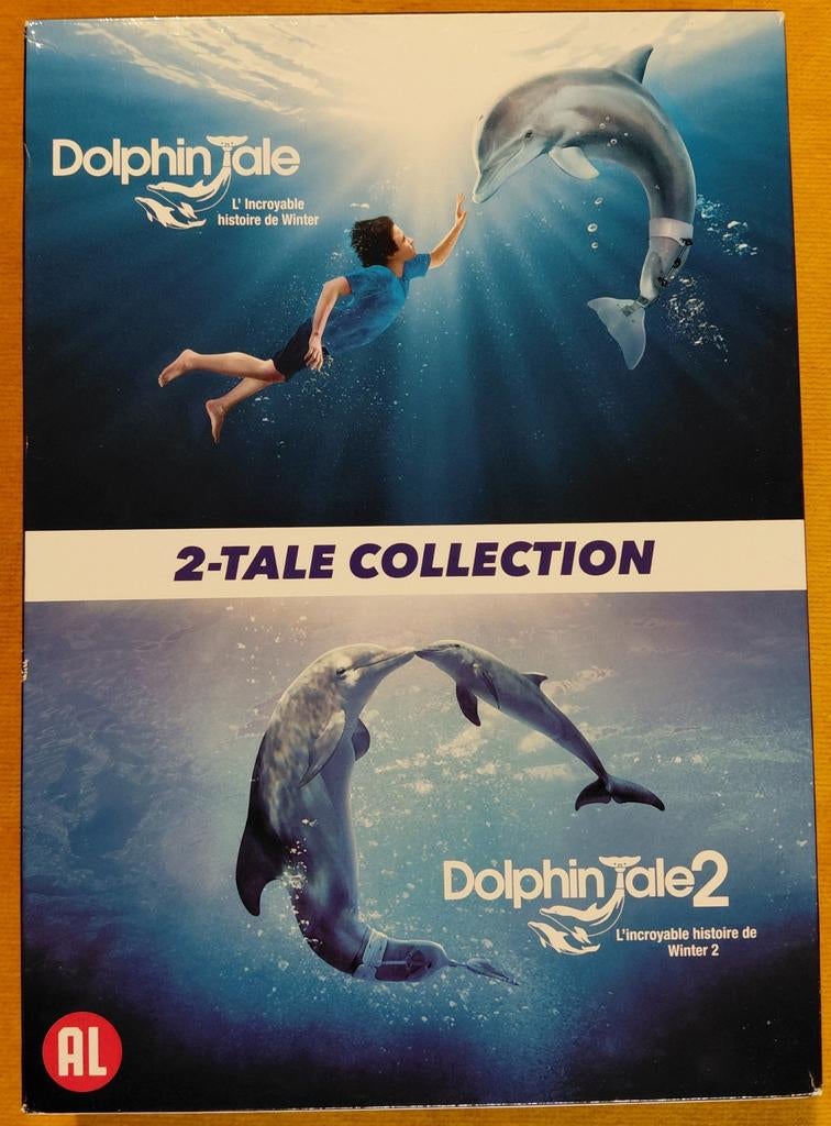 Dolphin Tale 1 & 2 DVD Collectie - Engels, Frans, Italiaans, Ophalen of Verzenden