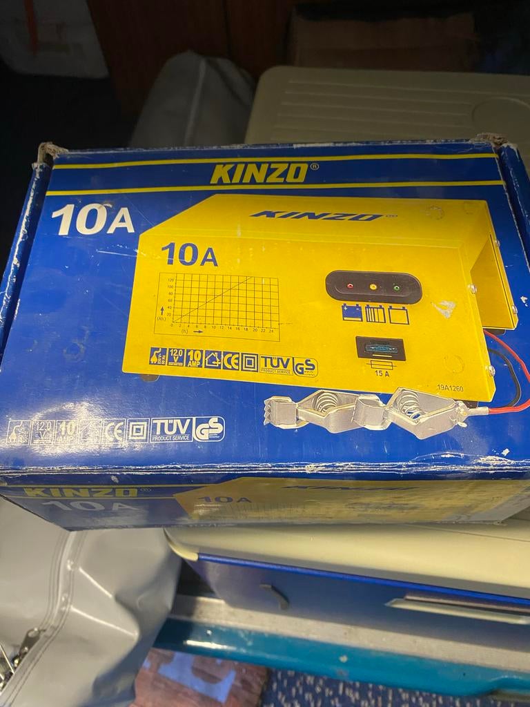 Ferm acculader 12V, Auto-onderdelen, Accu's en Toebehoren, Ophalen of Verzenden, Gebruikt, Universele onderdelen