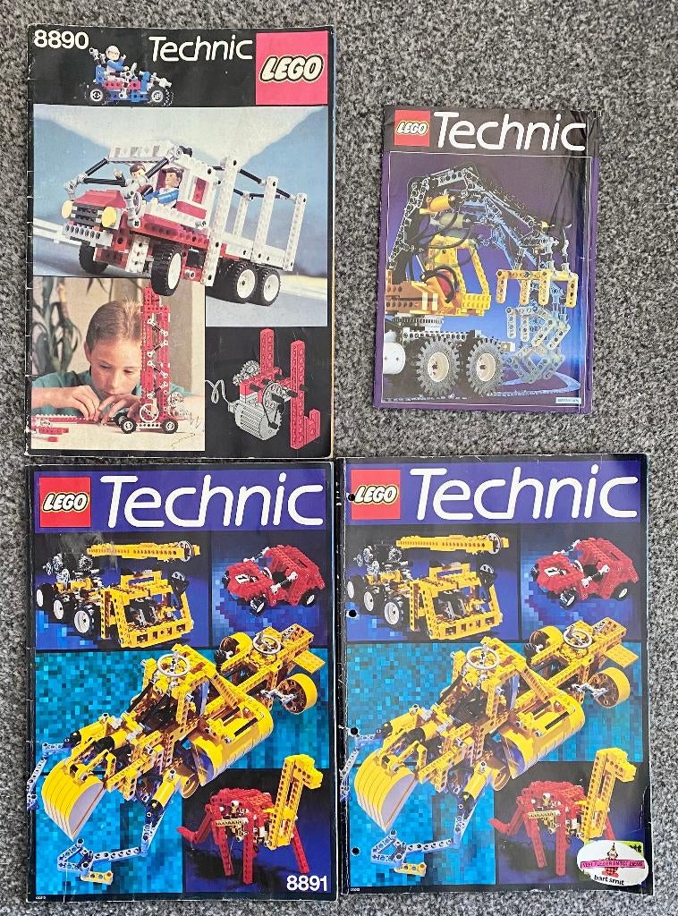 Oude LEGO boekjes en posters, Ophalen of Verzenden, Gebruikt, Losse stenen, Lego