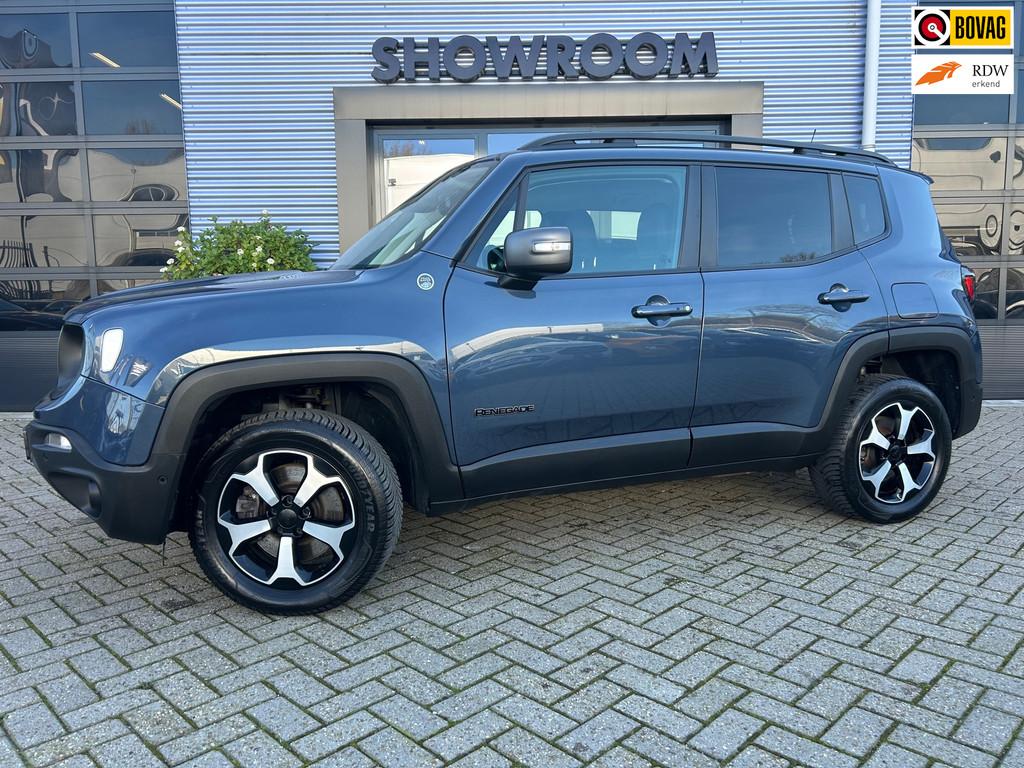 Jeep RENEGADE 4xe 240 Plug-in Hybrid Electric Trailhawk Auto, Automaat, 4 cilinders, Blauw, Bedrijf