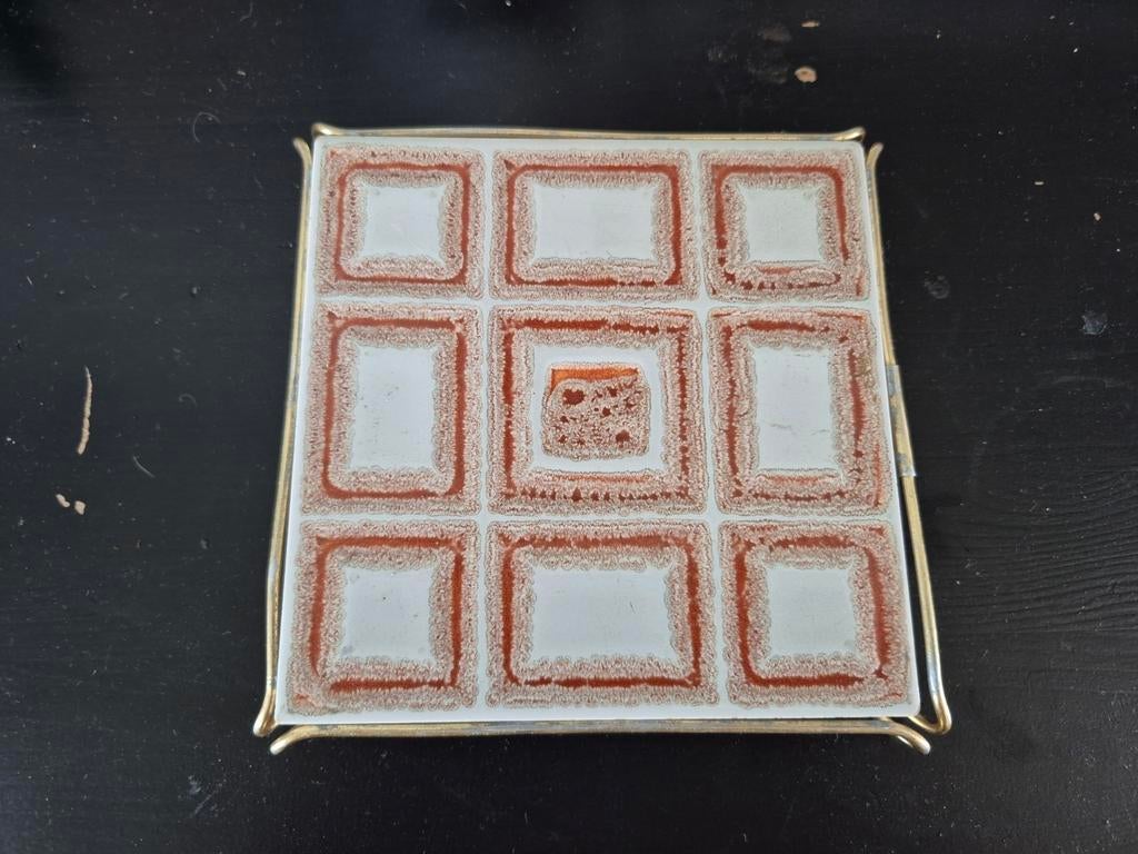 2 Mosa Holland onderzetters/tegels jaren 60/70, Ophalen of Verzenden