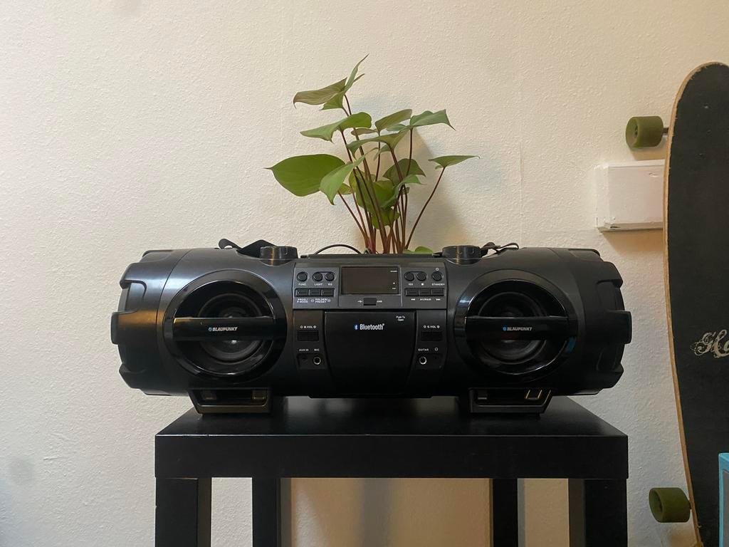 Blaupunkt Boombox met Bluetooth en USB, Draagbaar, Zo goed als nieuw, Speakers, Ophalen
