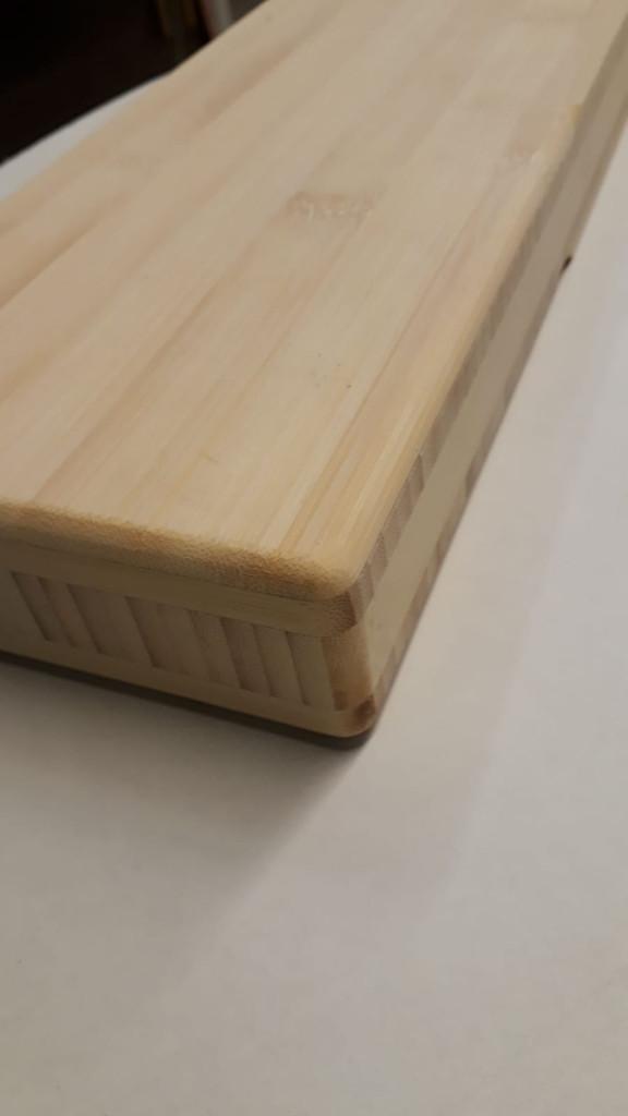 Traptrede bamboe eikenhout of notenhout voor open trappen., Doe-het-zelf en Verbouw, Ladders en Trappen, Ophalen of Verzenden