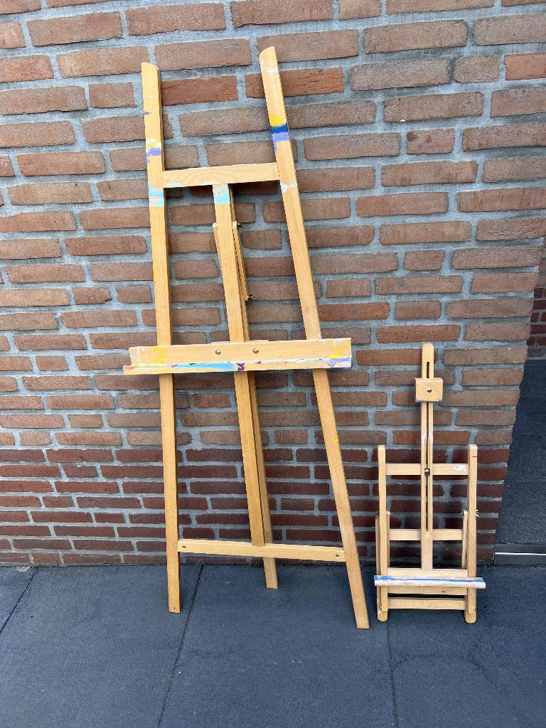 2 schilders ezels, Ophalen, Gebruikt, Ezel