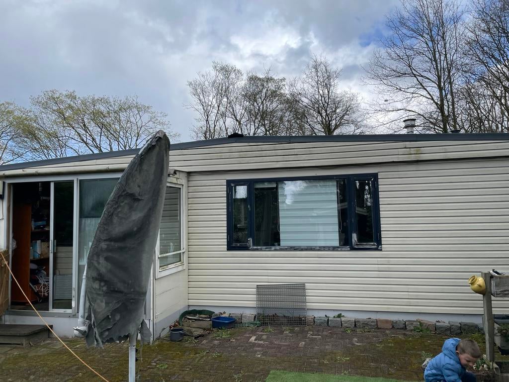 Gratis dubbel chalet, opknapper, Ophalen, Gebruikt