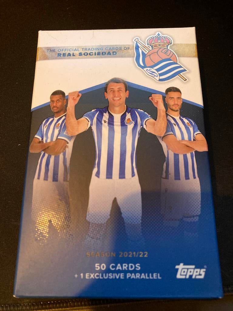 Topps Real Sociedad Trading Cards Box 2021/22, Verzamelen, Sportartikelen en Voetbal, Ophalen of Verzenden, Nieuw, Buitenlandse clubs