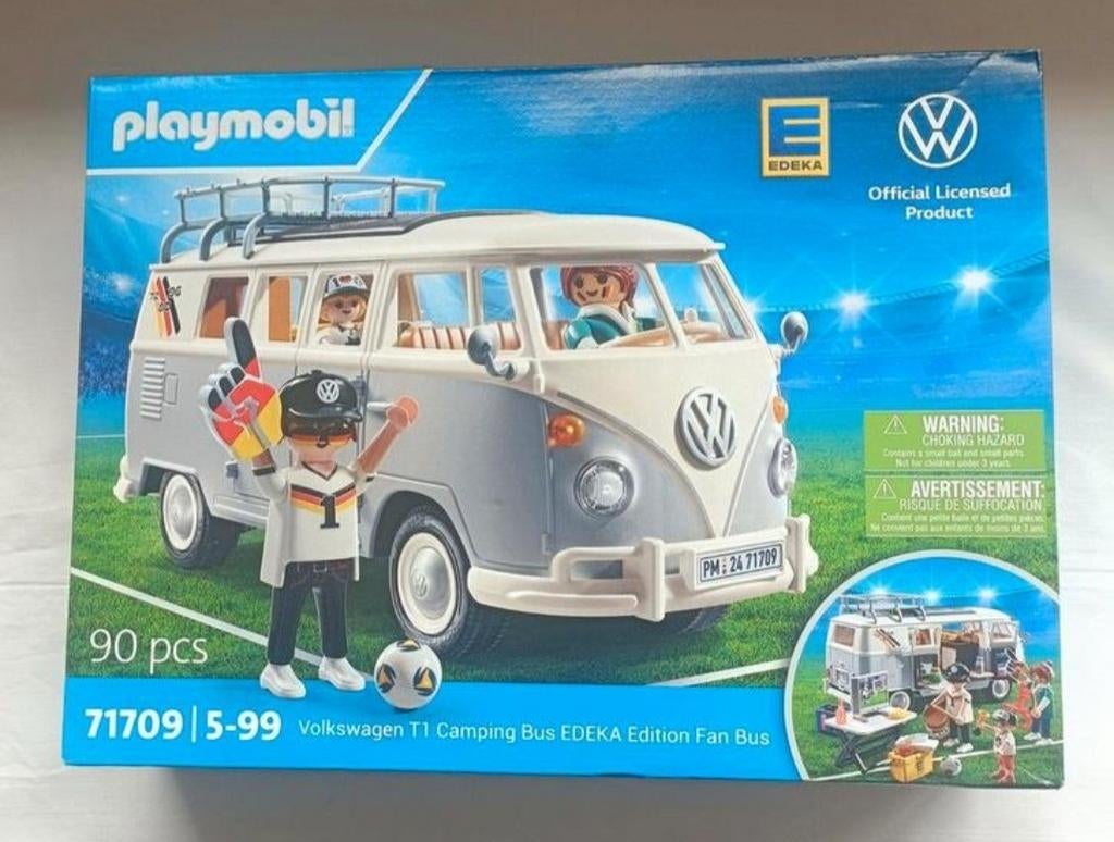 Playmobil Volkswagen T1 Campingbus NIEUW, Ophalen of Verzenden, Nieuw, Complete set