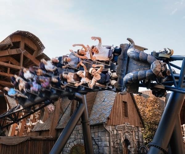 3 Phantasialand kaartjes voor 8 april, Drie personen of meer, Ticket of Toegangskaart