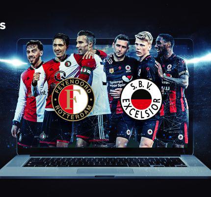 Feyenoord - Excelsior 2 kaarten, Tickets en Kaartjes, Sport | Voetbal, Twee personen, Maart