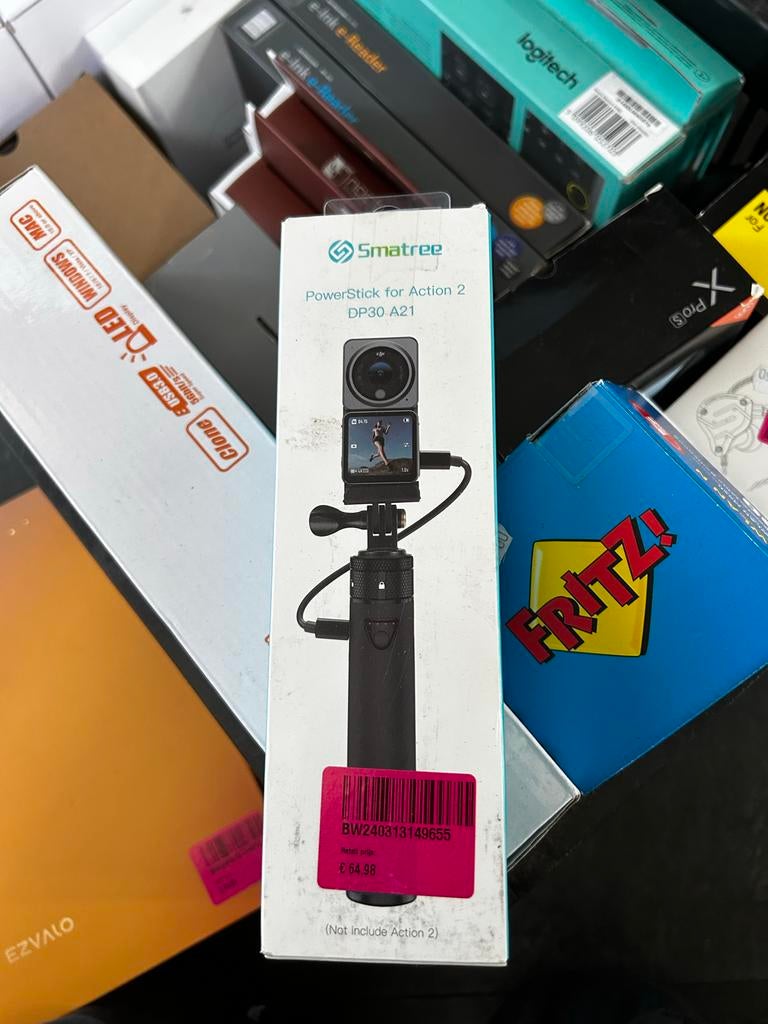 Smatree PowerStick voor Action 2 DP30 A21, Ophalen of Verzenden, Nieuw, Overige merken