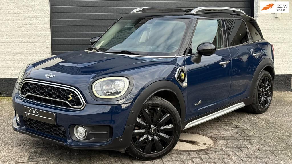 Mini Mini Countryman 1.5 Cooper S E ALL4 Chili Hybrid | Pano, 136 pk, Gebruikt, Zwart, Blauw