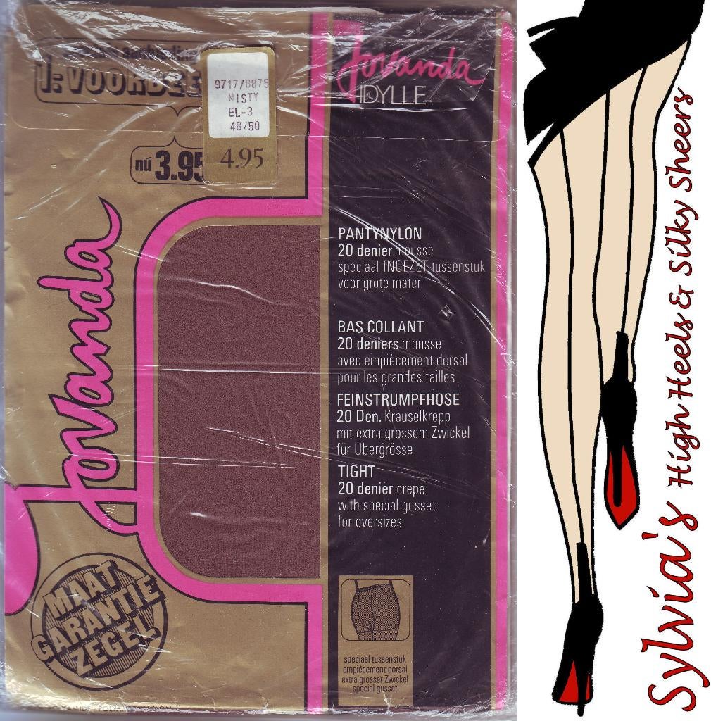 Jovanda Idylle 20 denier mousse panty grote maat 48/50, Kleding | Dames, Leggings, Maillots en Panty's, Nieuw, Panty, Maat 48/52 (XL)
