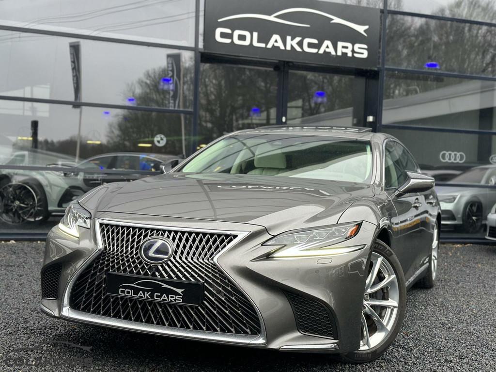 Lexus LS 500h AWD President Line Massage 43KM Garanti, Automaat, Gebruikt, Euro 6, Bedrijf