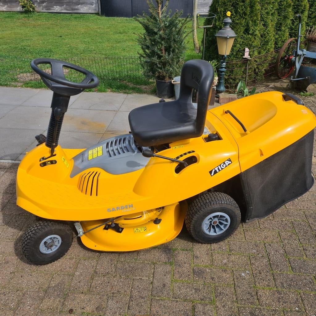 Stiga Garden Compact, Ophalen, Gebruikt