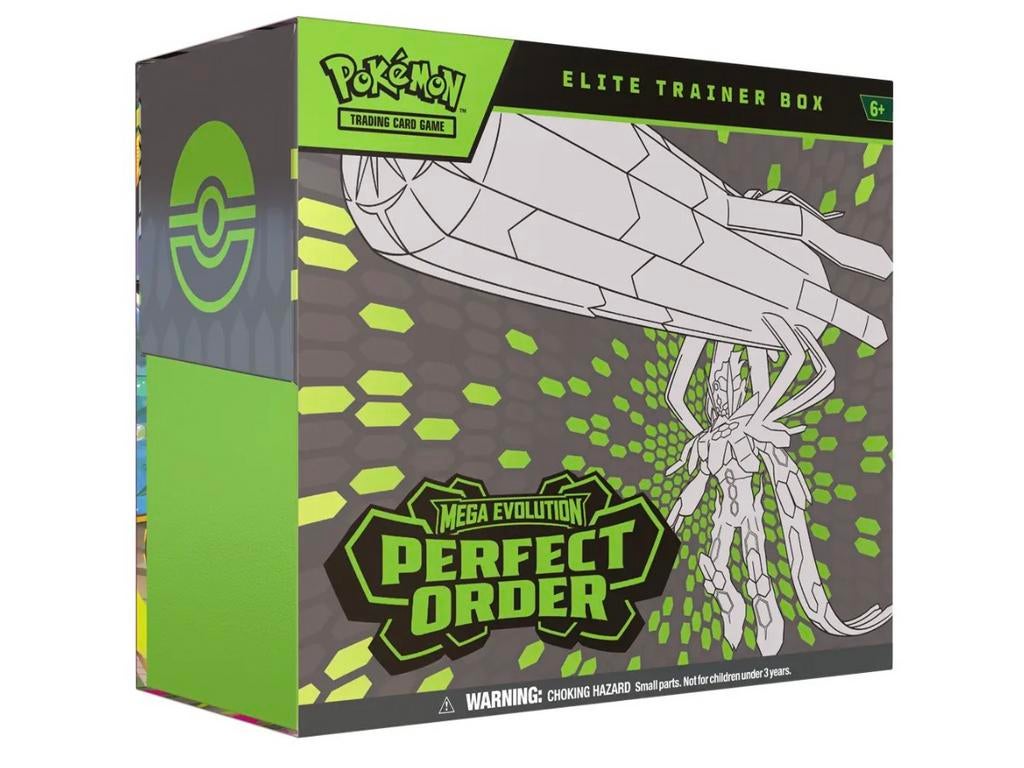 Pokemon mega evolution perfect order ETB, Ophalen, Nieuw