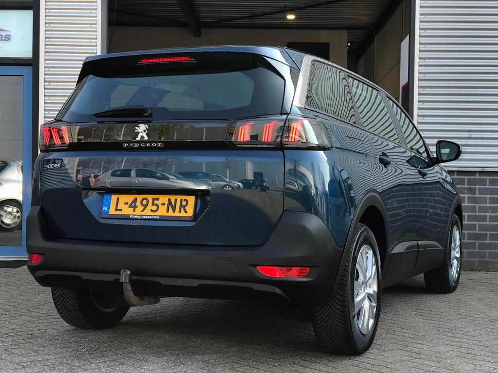 Peugeot 5008 1.2 PureTech Blue Lease Active|Trekhaak|LM|Navi, Gebruikt, Euro 6, 1199 cc, Blauw