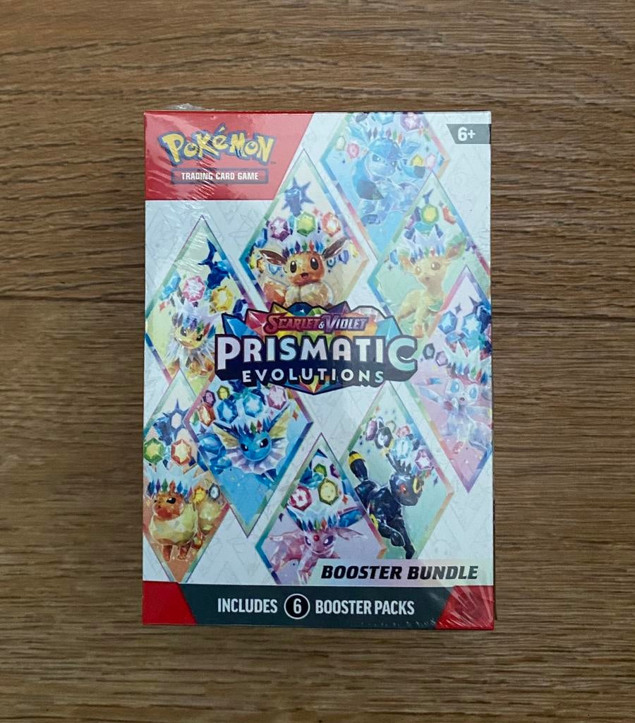 Pokémon TCG - Prismatic Evolutions Booster Bundle *SEALED*, Ophalen of Verzenden, Nieuw, Foil