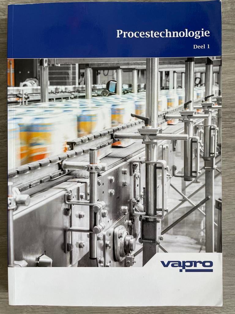 Proces Technologie Boek - Vapro Deel 1, Boeken, Techniek, Zo goed als nieuw, Overige onderwerpen, Ophalen of Verzenden