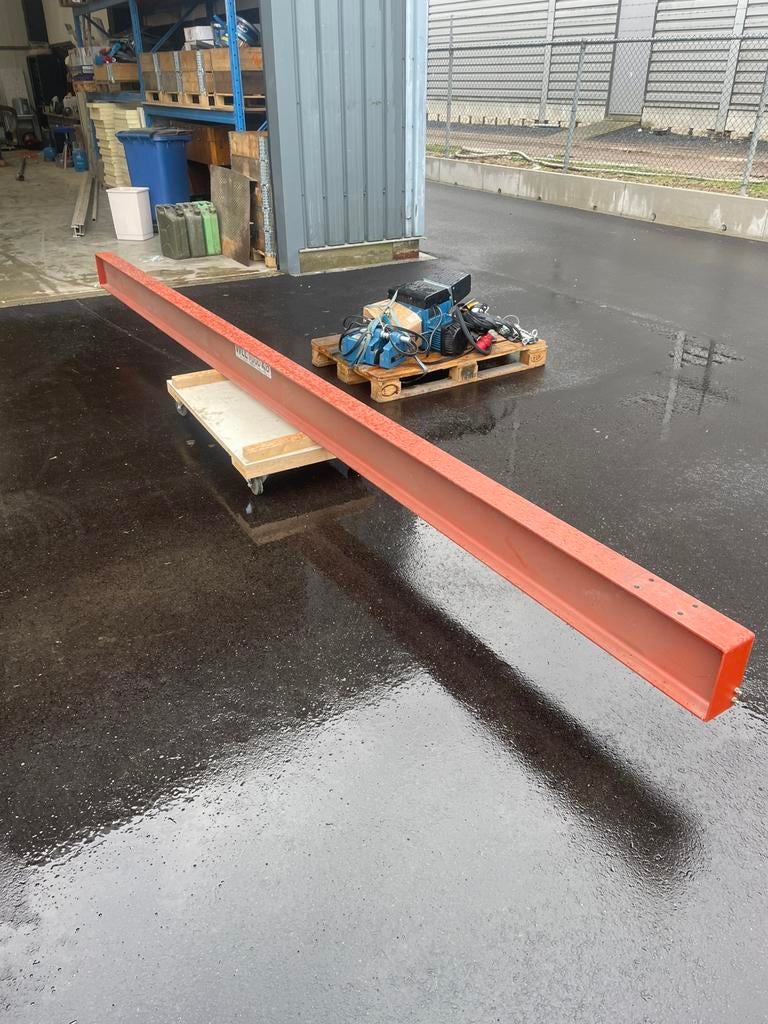 Brugkraan, loopkraan. Hijsbrug, Ophalen, Zo goed als nieuw