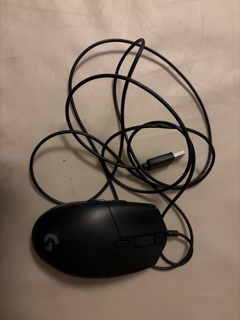 Logitech G203 Gaming Muis - Zwart, Computers en Software, Muizen, Ophalen, Rechtshandig, Muis, Gaming muis