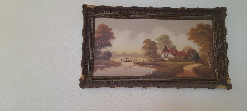 Divan schilderij 1950, Ophalen