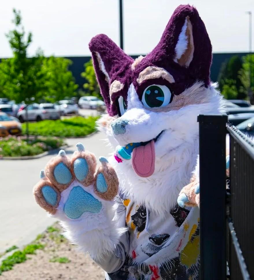 Fursuit Paws - Handgemaakt - HQ Fur, Ophalen of Verzenden, Zo goed als nieuw