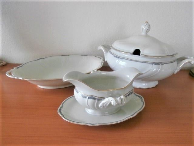Antiek Porselein Servies Hutschenreuther 1920, Antiek en Kunst, Antiek | Servies los, Ophalen of Verzenden
