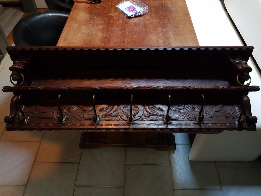 Antieke mechelse kapstok, Antiek en Kunst, Ophalen