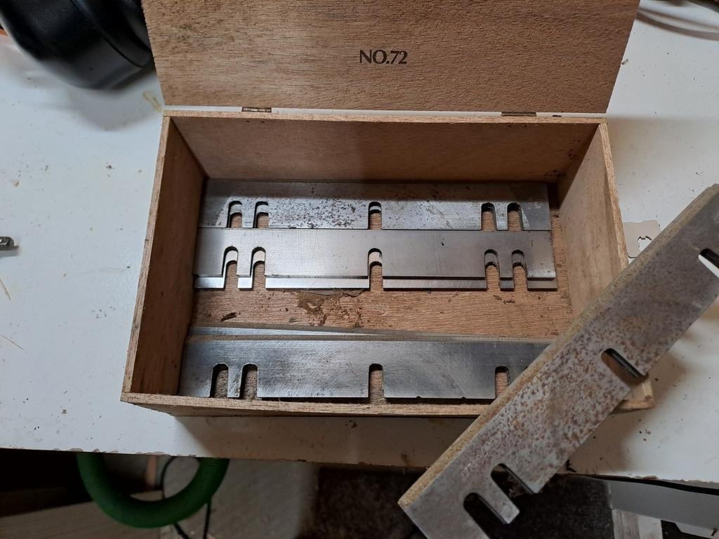 Schaafmessen Kity Vlakbank - Set, Ophalen of Verzenden, Gebruikt