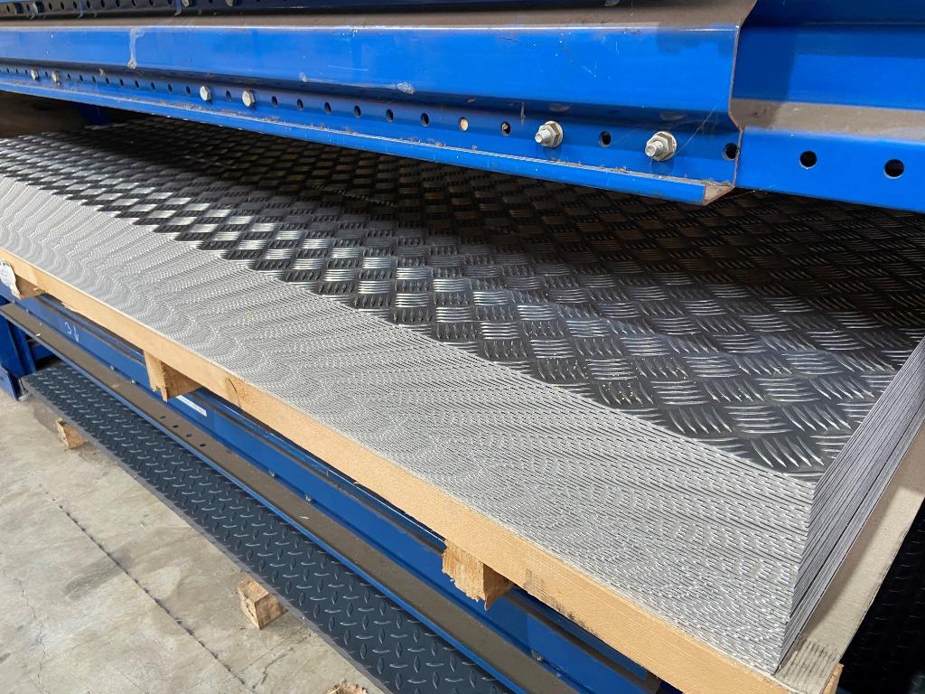 Traanplaat Staal / Aluminium, Doe-het-zelf en Verbouw, Metalen, Ophalen, Nieuw, Aluminium