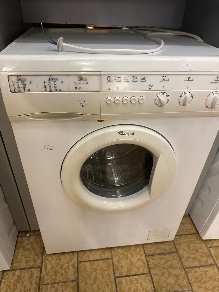 Whirlpool Wasmachine - Betrouwbaar en Efficiënt, Witgoed en Apparatuur, Wasdrogers, Ophalen, 6 tot 8 kg, Gebruikt, -