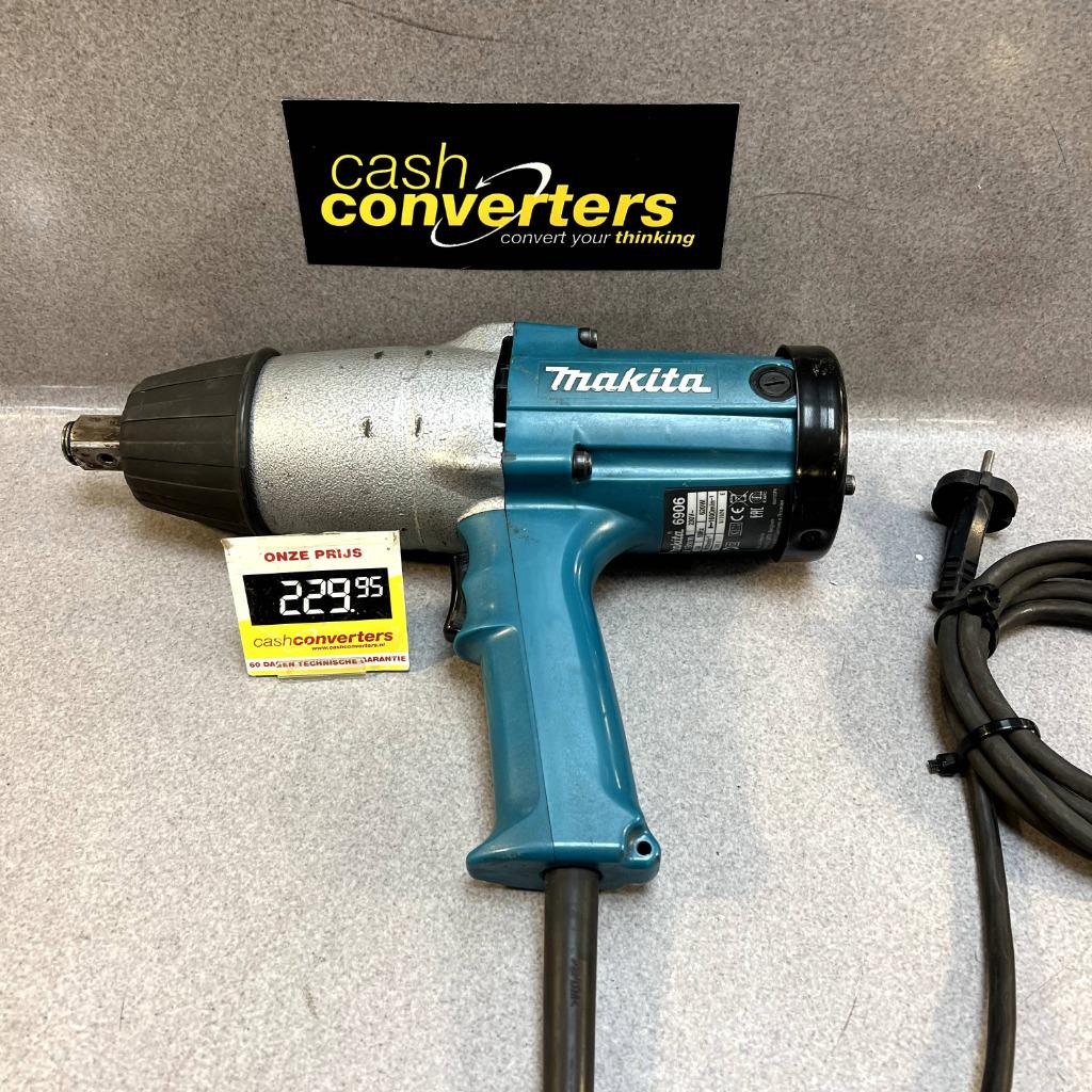 Makita 6906 | slagmoersleutel | bedraad | 384103, Ophalen of Verzenden