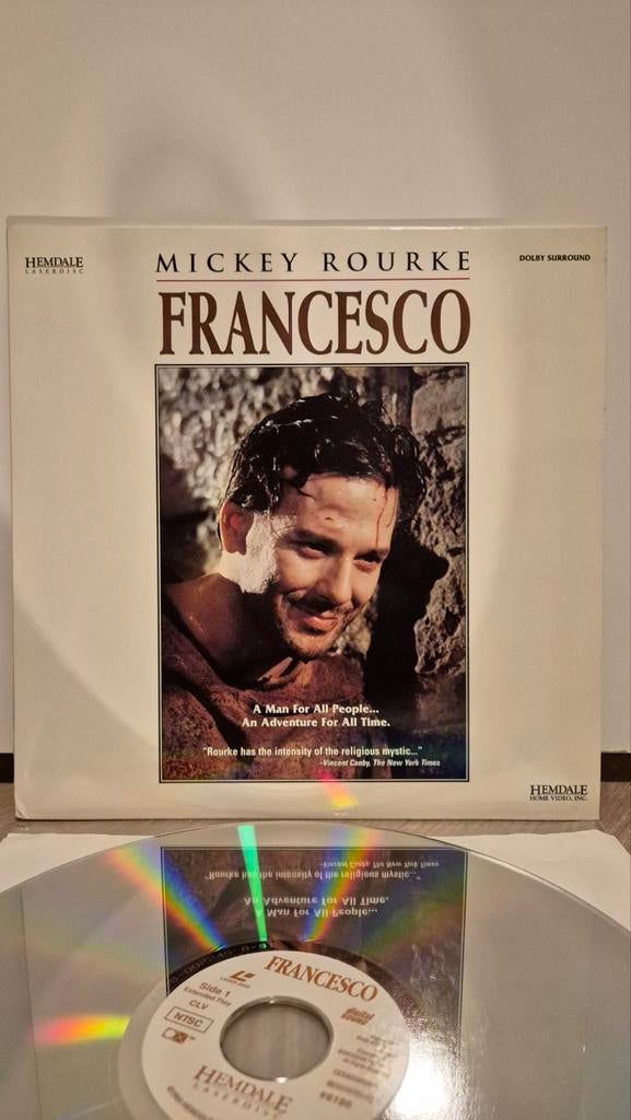 Francesco Laserdisc, Ophalen of Verzenden, Zo goed als nieuw, Film, Gebruiksvoorwerp