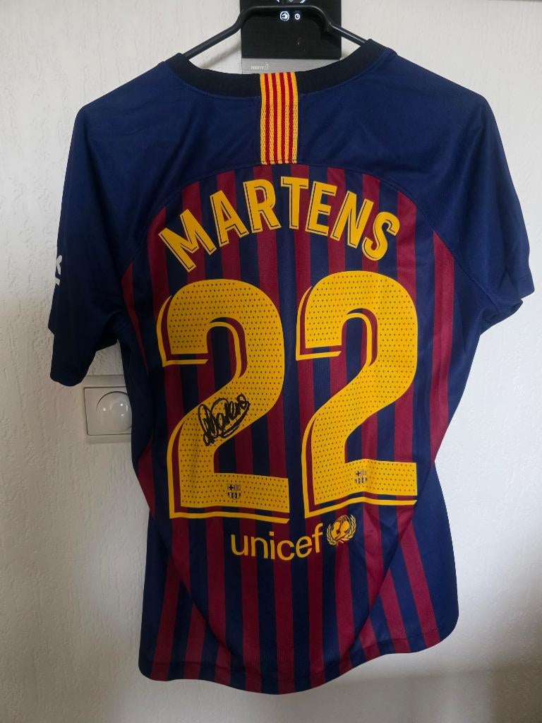 Barcelona shirt Lieke Martens met de hand gesigneerd  !!, Maat L, Ophalen of Verzenden, Nieuw, Shirt