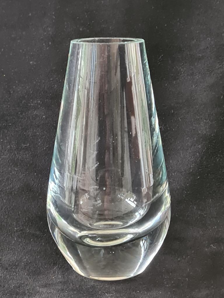 Glasfabriek Leerdam vaasje Copier., Antiek en Kunst, Ophalen of Verzenden