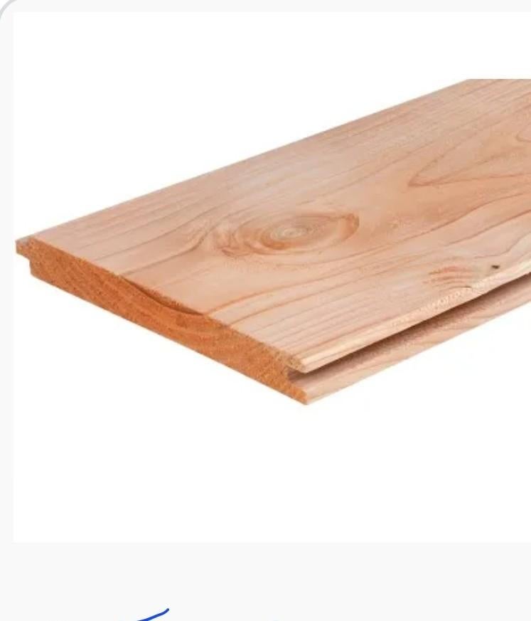 Douglas dakbeschot planken groef en veer 18x195mm, Ophalen of Verzenden, Nieuw, 250 cm of meer, Planken