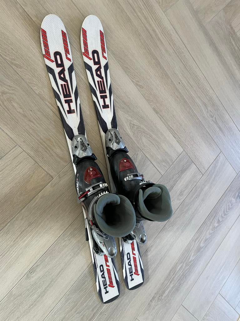 Kinder Head Ski Set 97cm + skischoenen maat 32 - Gebruikt, Gebruikt, Ophalen of Verzenden, Carve, Skiën