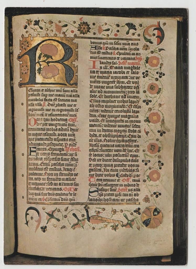 Zutphen Librije St. Walburgskerk Bladzijde  Zie achterkant, Verzamelen, Verzenden, 1960 tot 1980, Ongelopen, Gelderland