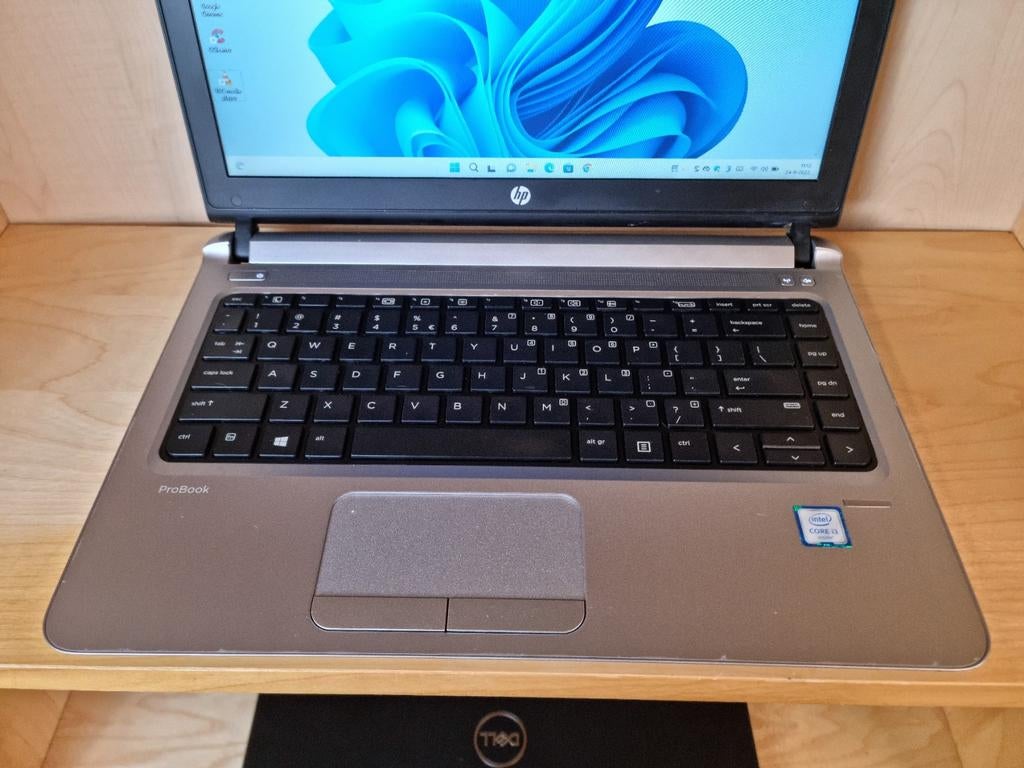 HP Probook 430G3 , Core i5 , 8 GB , 256 SSD + 3 mnd garantie, 2 tot 3 Ghz, Qwerty, 8 GB, 13 inch