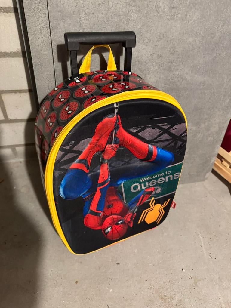 Spider-Man koffer, Ophalen of Verzenden, Zo goed als nieuw, Rugtas, Minder dan 30 cm